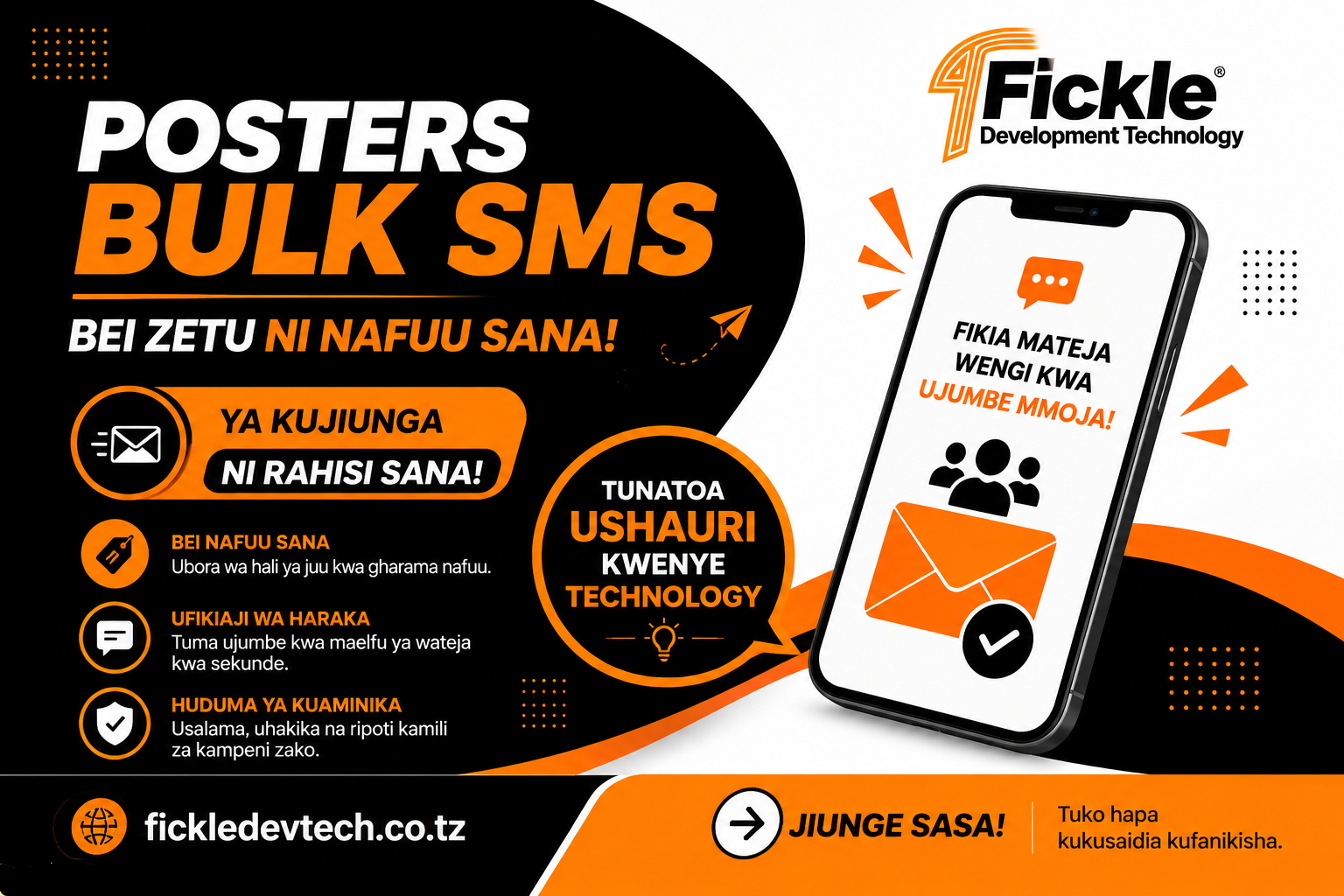 Jinsi ya Kutuma Bulk SMS kwa Urahisi kwa Kutumia SmartLifeSMS – Fickle Development Technology